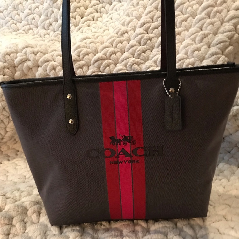 Coach Horse & Carriage Tote